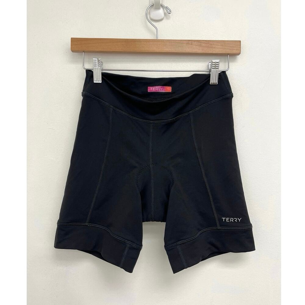 Terry Women’s Actif Padded Chamois Cycling Bike Compression Stretch Shorts - Med